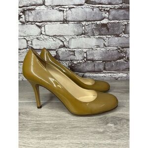 Kate Spade Camel Patent Leather Pump Dress High Heels Women’s Sz 9.5B US/40.5EU